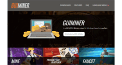 Desktop Screenshot of guiminer.org