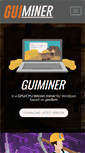 Mobile Screenshot of guiminer.org